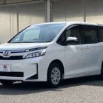 Toyota Voxy 2.0 X One-side power slide Flip down LED head (White Pearl Crystal Shine)