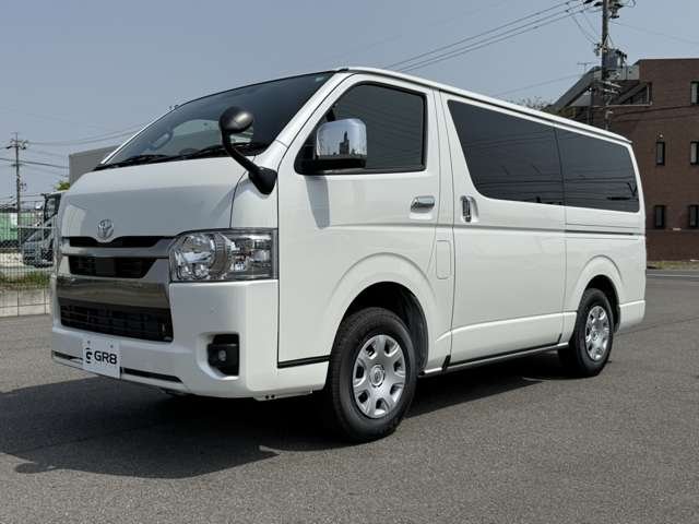 Toyota Hiace Van 2.8 Super GL Dark Prime S Long Body Diesel Turbo 4WD Registered Unused Vehicle Power Sliding All-Round Camera (White Pearl Crystal Shine)