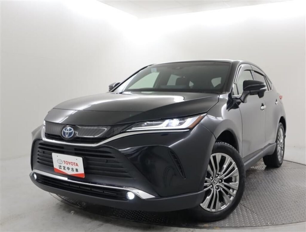 Toyota Harrier 2.5 Hybrid Z Leather Package Trade-in by our company One owner (Black Pearl)