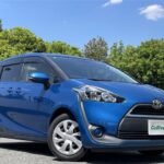 Toyota Sienta 1.5 G, one owner, electric on both sides, genuine navigation TV (blue metallic)
