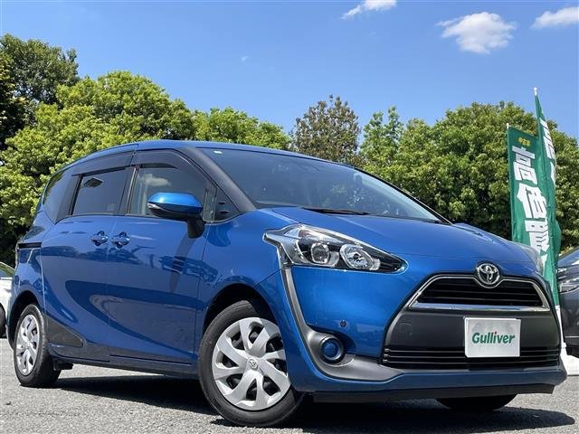 Toyota Sienta 1.5 G, one owner, electric on both sides, genuine navigation TV (blue metallic)