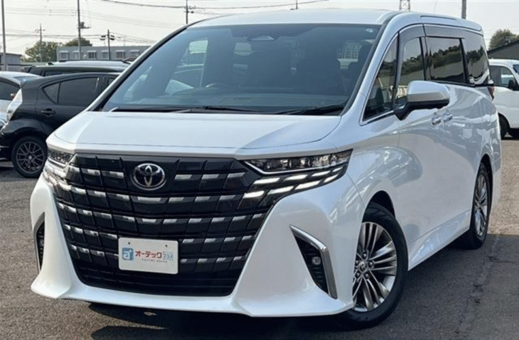 Toyota Alphard 2.5 Z 4WD Leather seats Flip down Twin roof (Platinum White Pearl Mica)