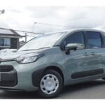 Toyota Sienta Hybrid 1.5X Power Sliding LED Collision Mitigation Cruise Control Front and Rear Sounder (Urban Khaki)